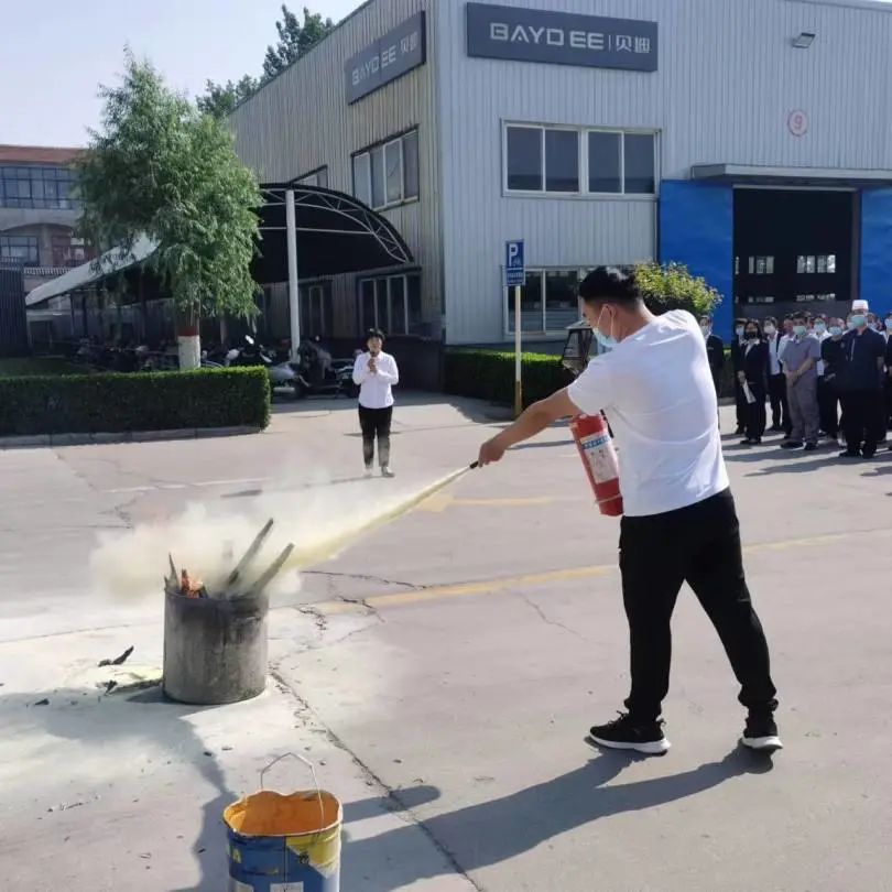 “預防為主，防消結合”—河南貝迪塑業(yè)消防安全應急疏散滅火演習